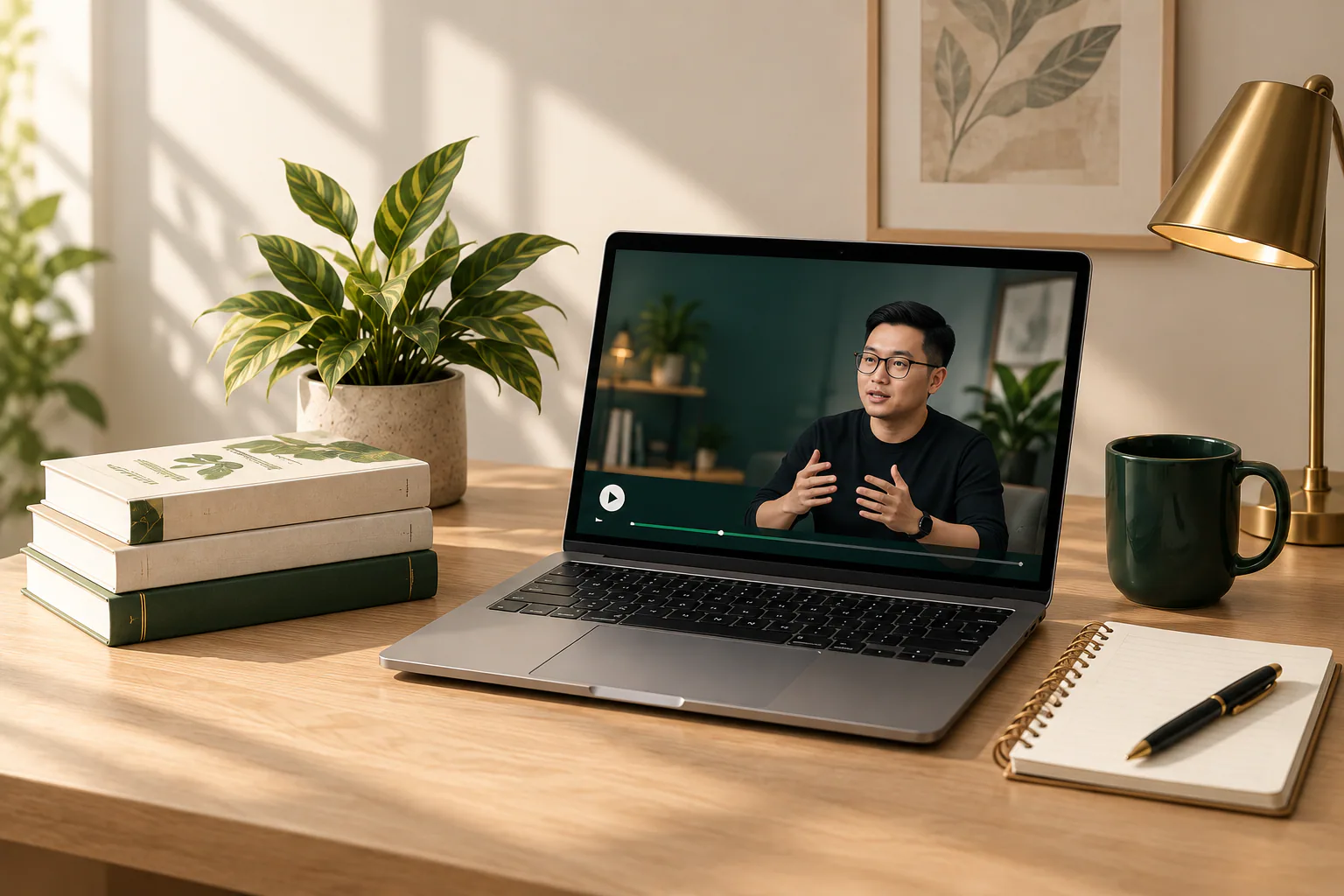 Không gian học tập và nội dung của Money Studio
